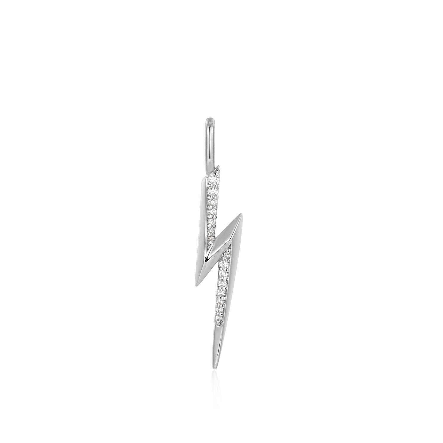  Pop Charms - Hangers - Zilver / Gerodineerd - Zirkonia